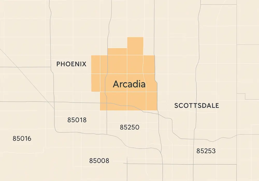 Where is Arcadia AZ Located